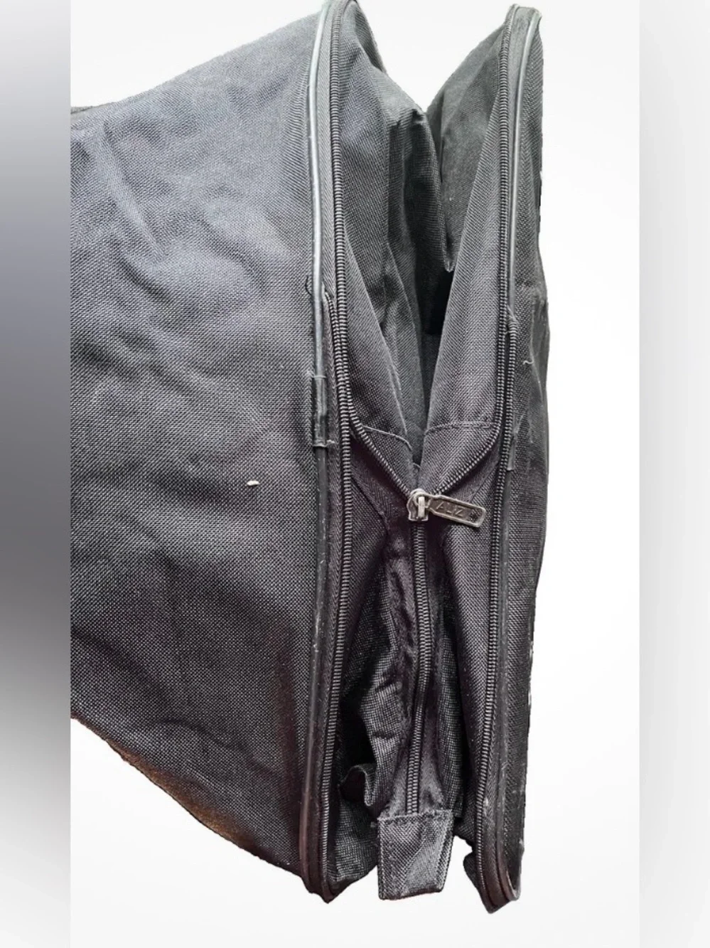 AITZ Expandable Rolling Garment Travel Bag Wheeled Luggage Black 19x19x12